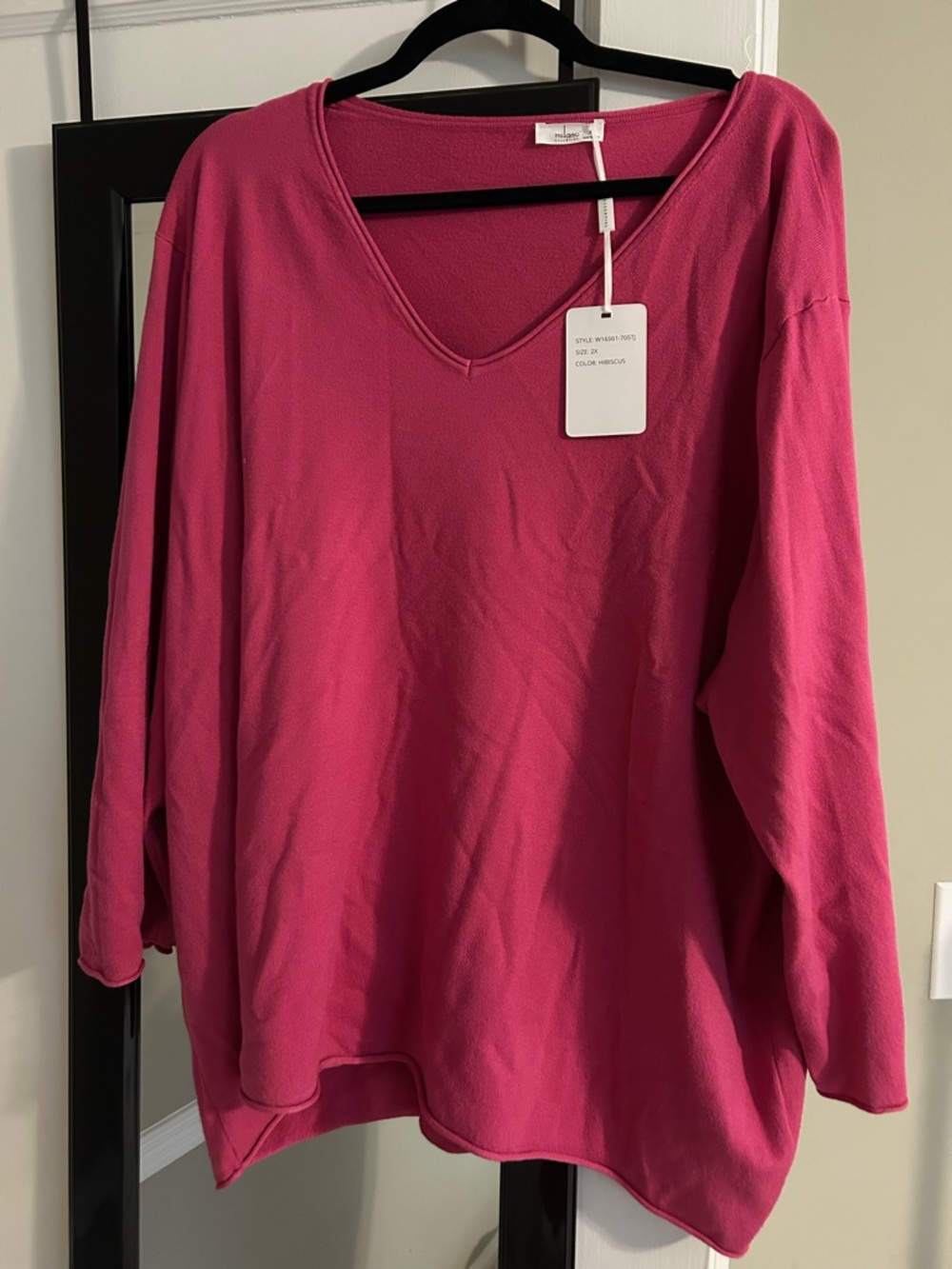 NWT  Milano Essential  Pink Sweater